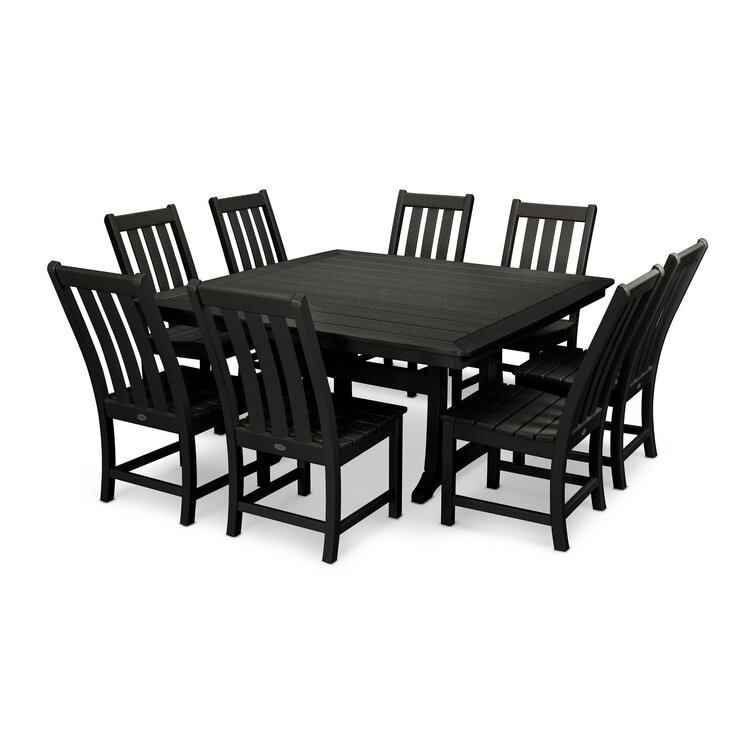 Wayfair 9 piece outdoor deals dining set